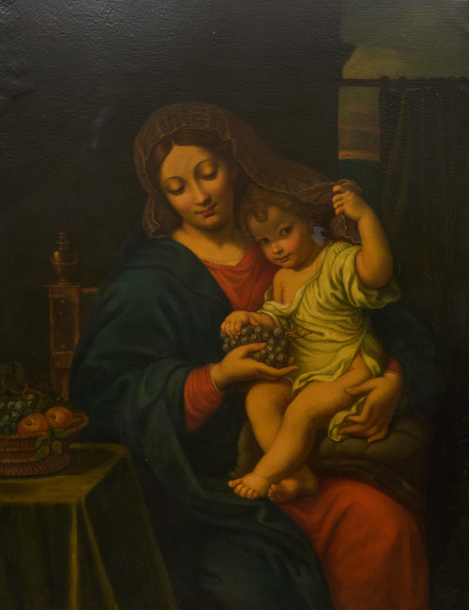 After Pierre Mignard, "The Virgin of the Grapes" (1 of 5)