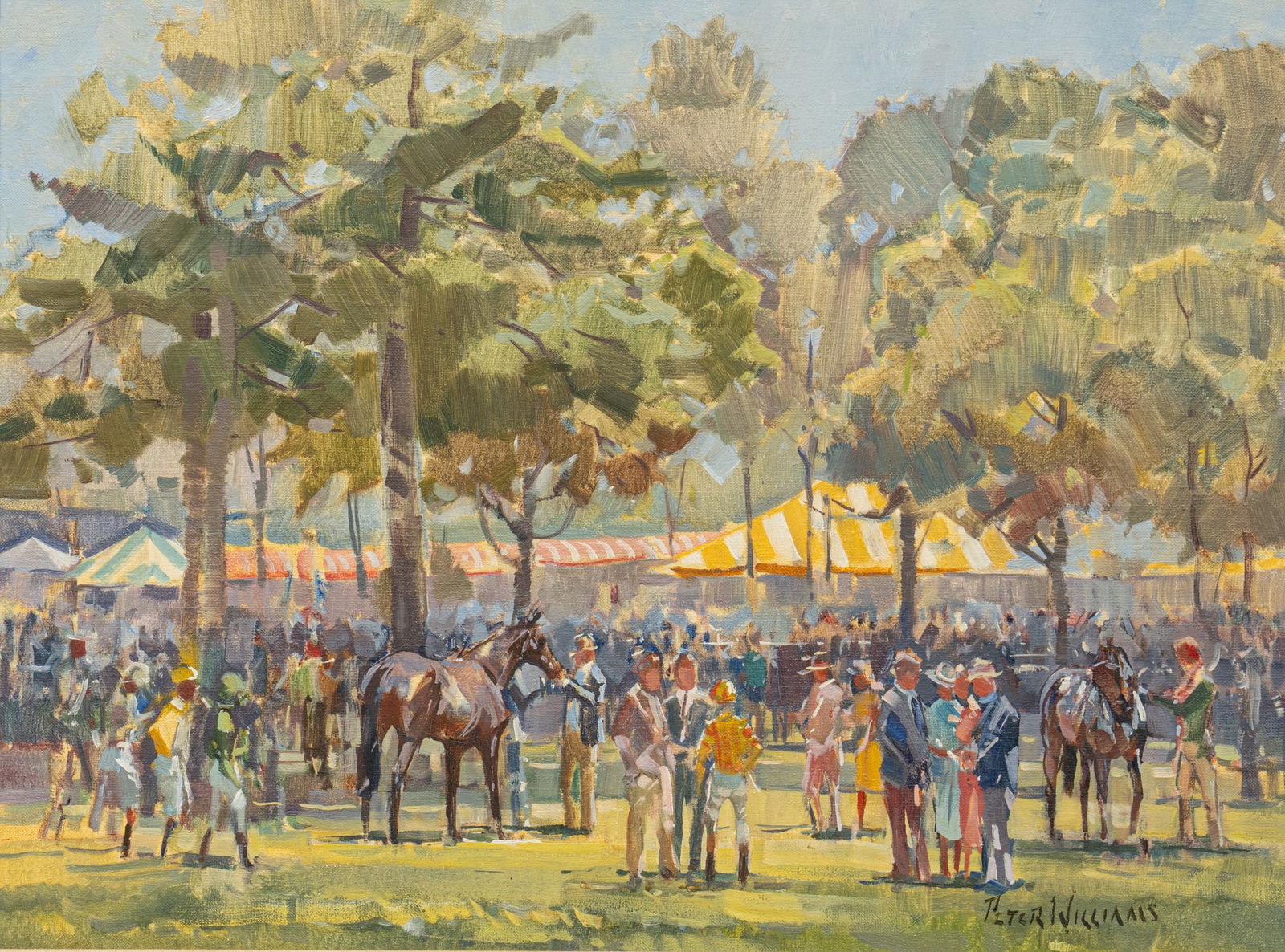 Peter Williams, "Saratoga Paddock"