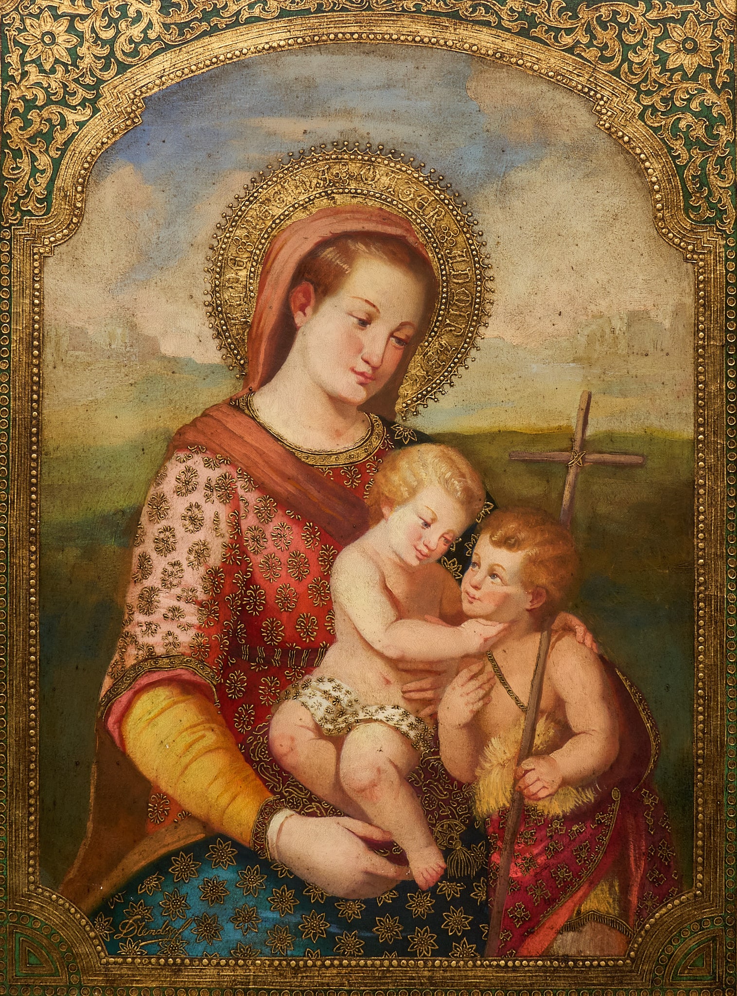 Diana Mendoza, "Madona con el Sobrino" (1 of 5)