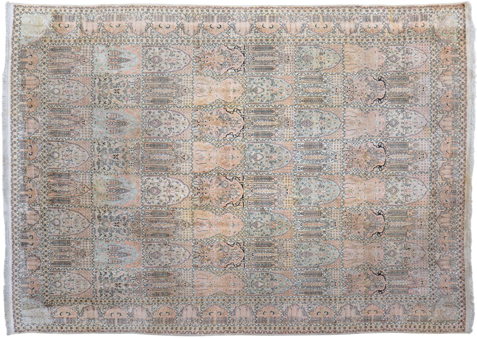 Handwoven Silk Rug, 13 ft. 7 in. x 9 ft. 7 in. (1 of 3)
