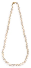 14K Pearl Necklace