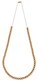 14K Beaded Necklace