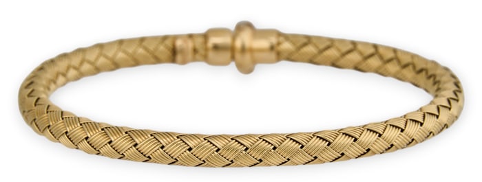 14K Woven Bracelet