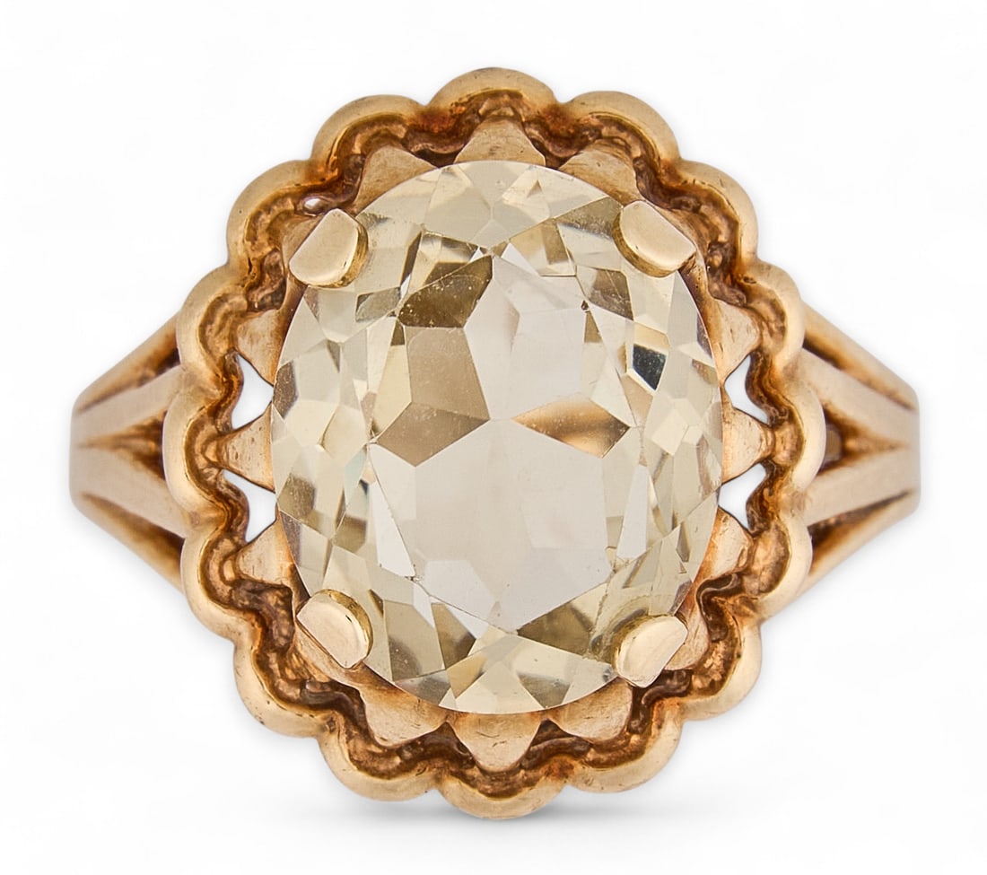 14K Quartz Ring (1 of 5)