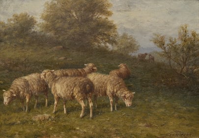 George Riecke, Sheep in Pasture