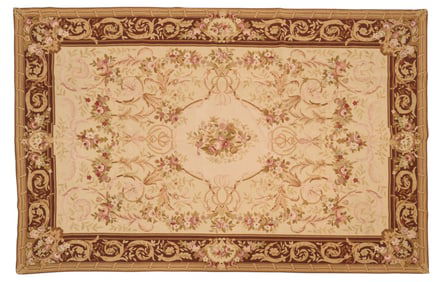 Needlepoint Rug, 9 ft. 5 in. x 6 ft.