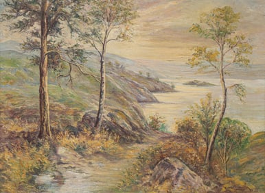 Lake Path Landscape