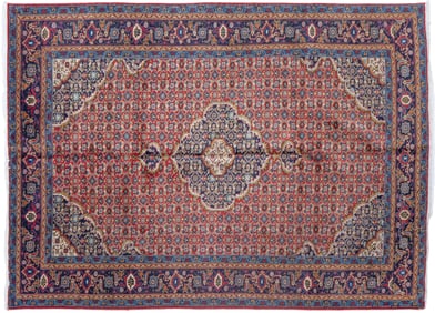 Handwoven Taba Rug, 9 ft. 5 in. x 6 ft. 7 in.