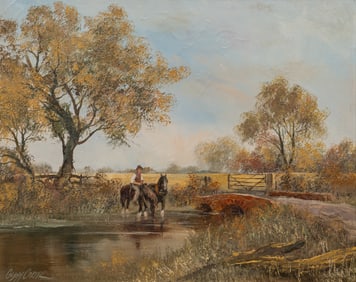 Glynn Carter, Countryside with Rider