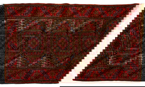 Handwoven Turkish Rug, 5 ft. 1 in. x 2 ft. 11 in.
