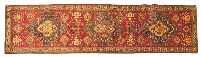 Handwoven Rug Runner, 13 ft. 6 in. x 3 ft. 8 in.