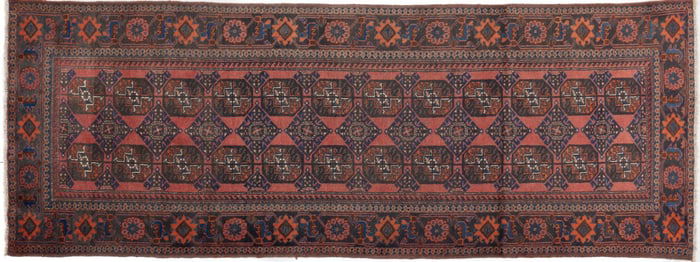 Handwoven Rug Runner, 10 ft. 1 in. x 3 ft. 8 in.