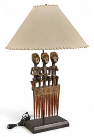 Ethiopian Comb Lamp
