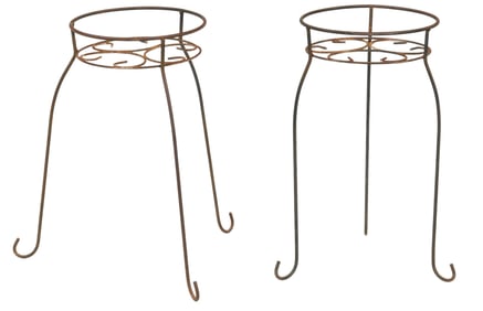 Pair of Small Plant Stands