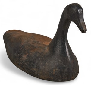 Iron Duck Sculpture
