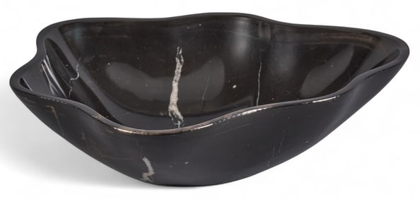 Black Marble Bowl