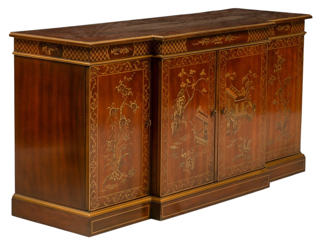 Drexel 'Et Cetera' Chinoiserie Buffet Cabinet (1 of 8)
