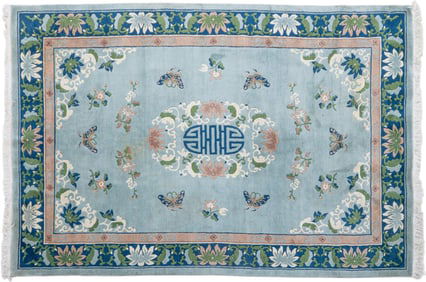 Butterfly Area Rug, 10 ft. x 6 ft. 7 in.