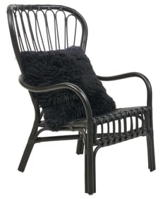 Ebonized Wood Chair
