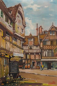 Louis Vits, Lisieux Street Scene