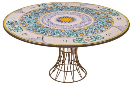 Ceramic Circular Table