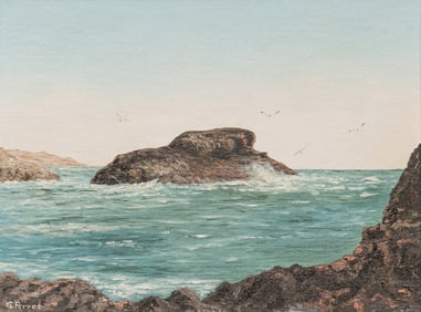 Canadian Rocky Coastal Scene