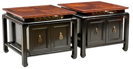 Pair of J.B. Van Sciver Co. (USA) Side Tables