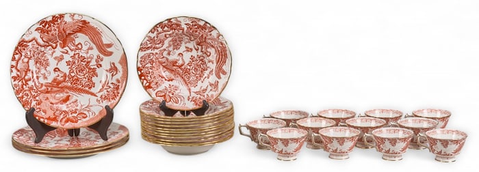 Royal Crown Derby China Service Set