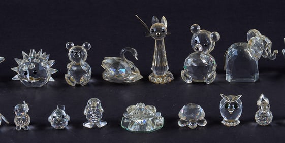 (27) Swarovski Crystal Figurines