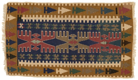 Kilim Style Weaving, 6 ft. x 3 ft. 4 in.