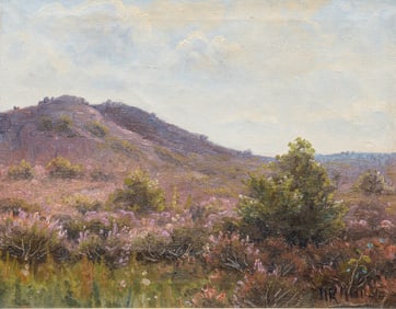 After Hans Kruuse, Flowering Hillside