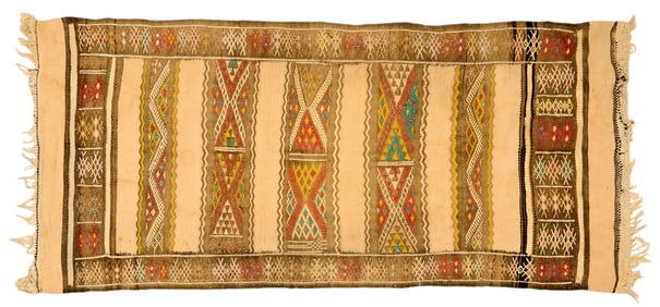 Handwoven Rug Runner, 6 ft. 2 in. x 2 ft. 9 in.
