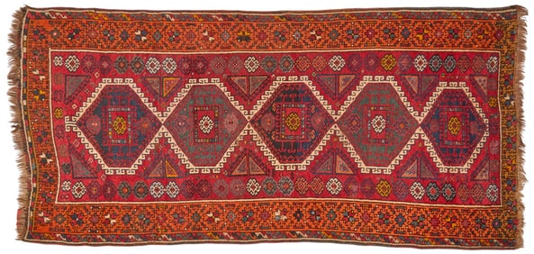 Handwoven Rug Runner, 8 ft. 8 in. x 4 ft. 4 in.