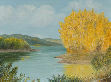 George Perret, Shuswap Lake, Canada