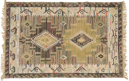 Turkish Kilim Rug, 7 ft. 9 in. x 5 ft.