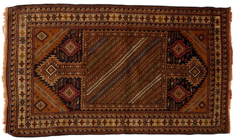 Handwoven Estate Rug, 6 ft. 5 in. x 3 ft. 8 in.