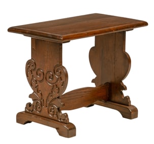 Carved Side Table