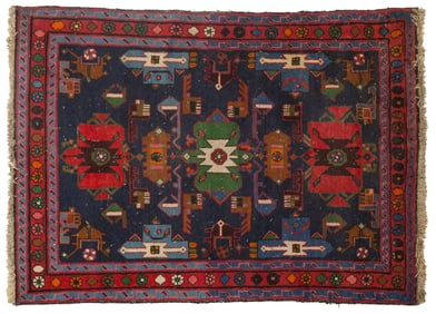 Handmade Estate Rug, 4 ft. 10 in. x 3 ft. 4 in.