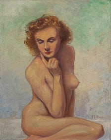 J. J. Budding, Nude Portrait