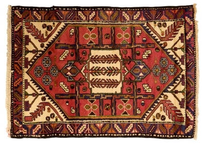 Handwoven Estate Rug, 4 ft. 9 in. x 3 ft. 4 in.