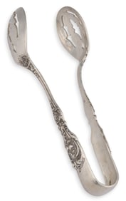 Rare "Francis I" by Reed & Barton Sterling Serving Tongs