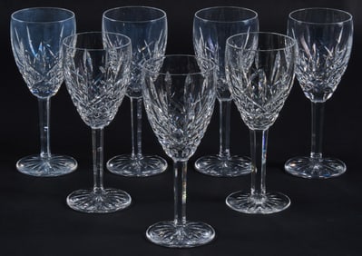 (7) Waterford Araglin Goblets