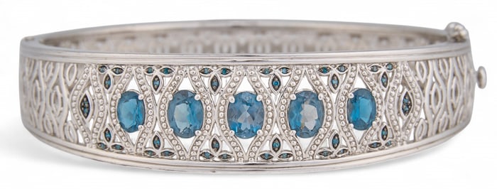 Sterling Silver Gemstone Bracelet