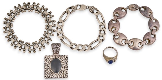 Collection of Sterling Silver Jewelry