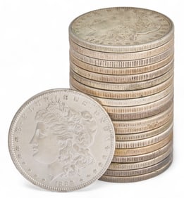 (20) Morgan Silver Dollars