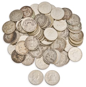 Collection of Silver Half Dollars