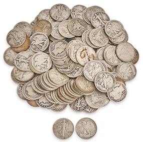 Collection of Silver Half Dollars
