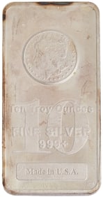 10 ozt .999 Silver Bar