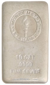 10 ozt .999 Silver Bar