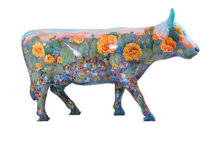 CowParade | Texas in Full Bloom